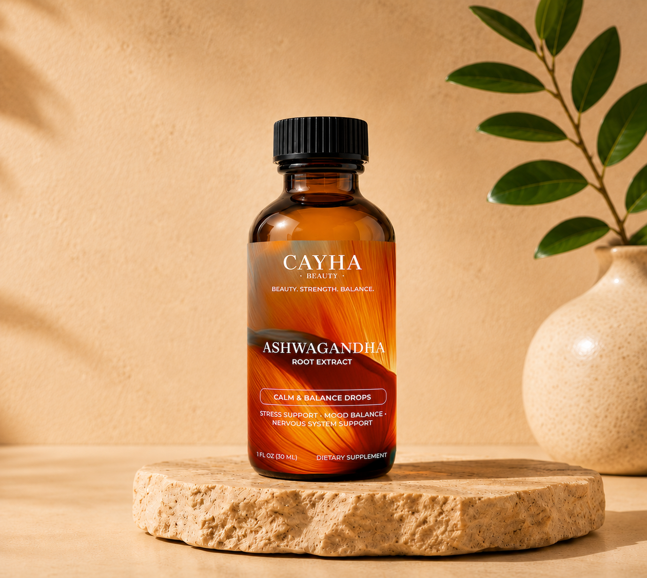 Ashwagandha: Calm and Balance Drops